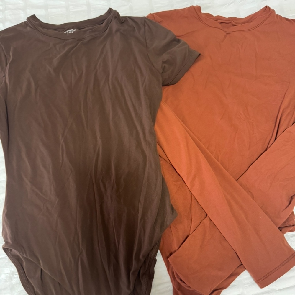 Bundle of 2 SKIMS size small bodysuits